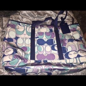 Coach weekend travel bag